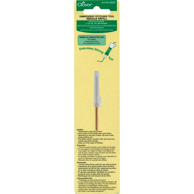 Clover Embroidery Stitching Tool Refill - Choose your size