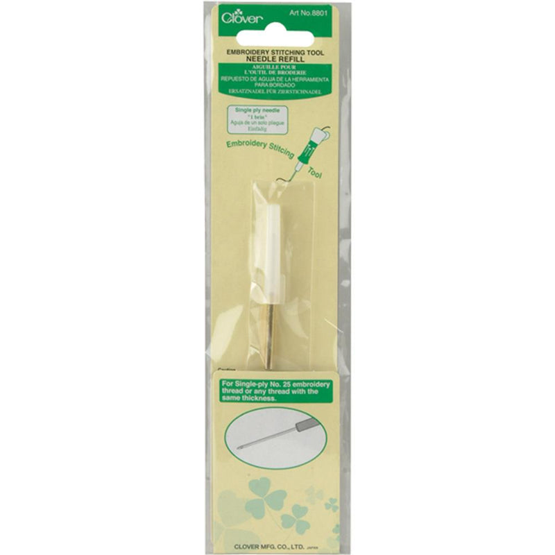 Clover Embroidery Stitching Tool Refill - Choose your size