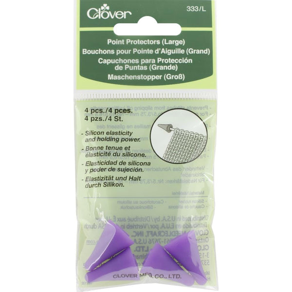 Clover Knitting Needle Point Protectors - Pack of 4