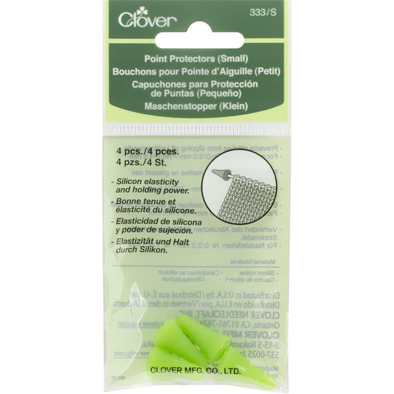 Clover Knitting Needle Point Protectors - Pack of 4