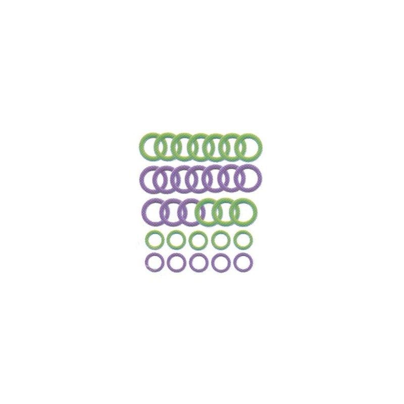 Clover Soft Ring Stitch Markers - 30 Pack