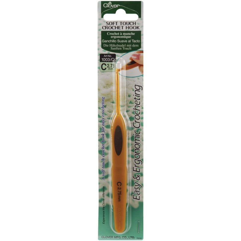 Clover Soft Touch Crochet Hook (2.00 - 6.00mm) 2.75 | KNITTING CO. - 2