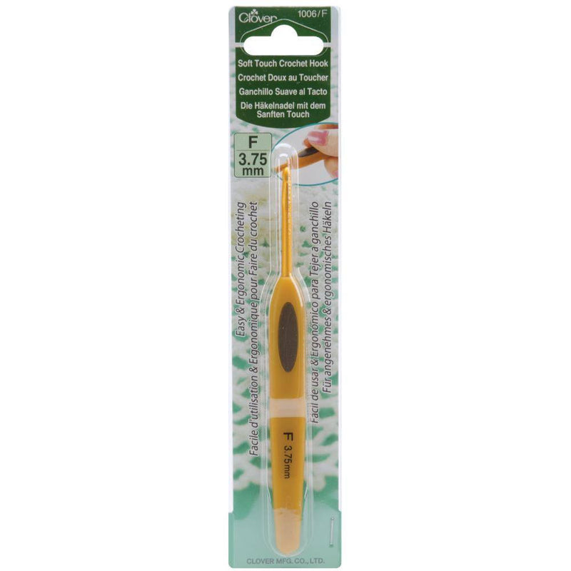 Clover Soft Touch Crochet Hook (2.00 - 6.00mm) 3.75 | KNITTING CO. - 5