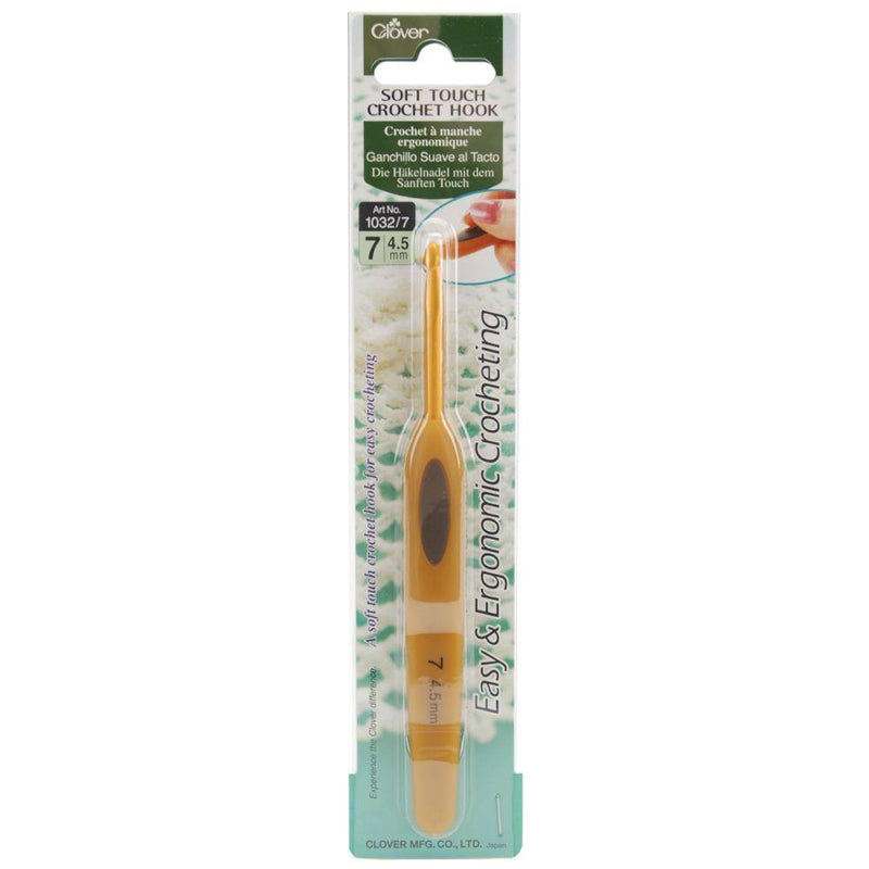 Clover Soft Touch Crochet Hook (2.00 - 6.00mm) 4.50 | KNITTING CO. - 7