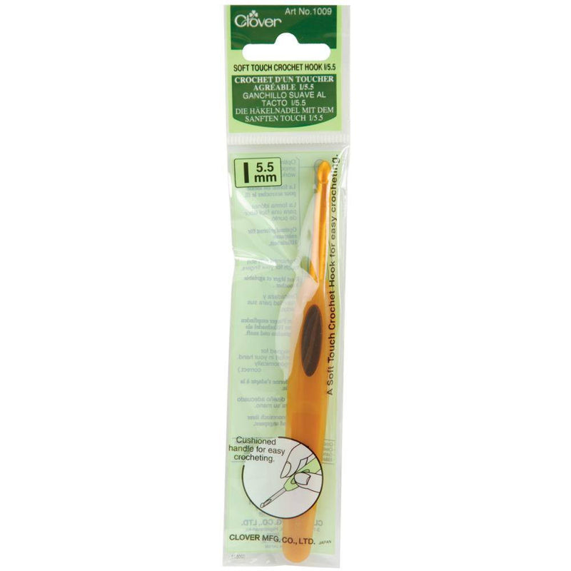 Clover Soft Touch Crochet Hook (2.00 - 6.00mm) 5.50 | KNITTING CO. - 8