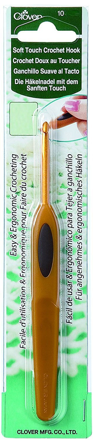 Clover Soft Touch Crochet Hook (2.00 - 6.00mm) 2.00 | KNITTING CO. - 11