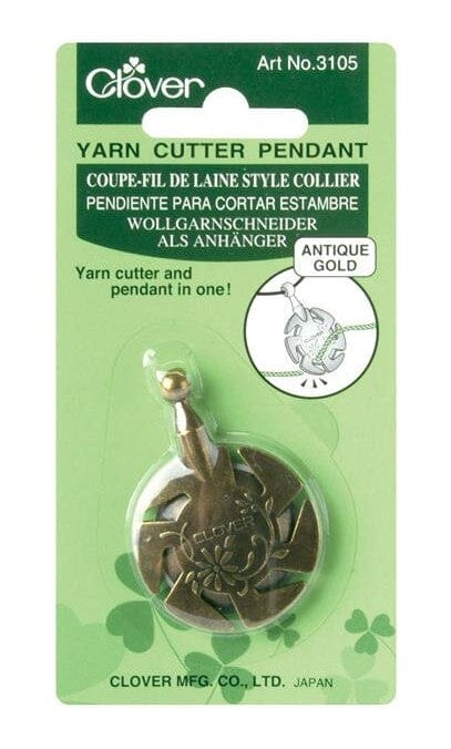 Clover Yarn Cutter Pendant