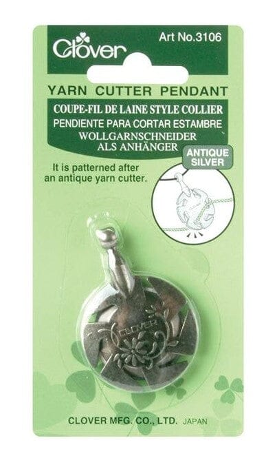 Clover Yarn Cutter Pendant