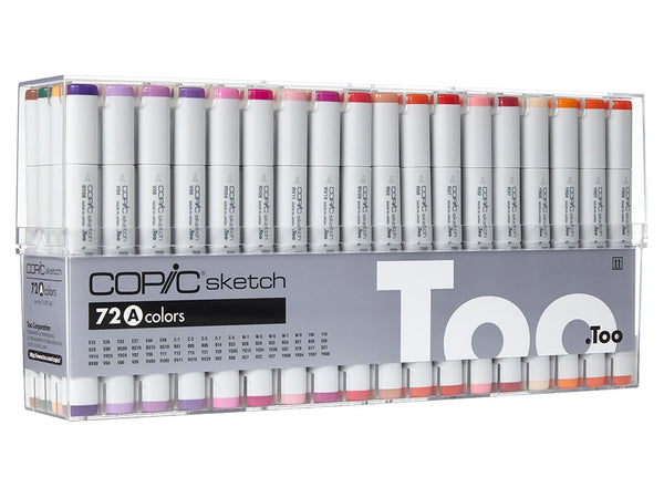 Copic Sketch Double-Tip Markers Set of 72