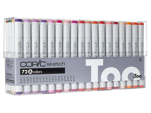 Copic Sketch Double-Tip Markers Set of 72