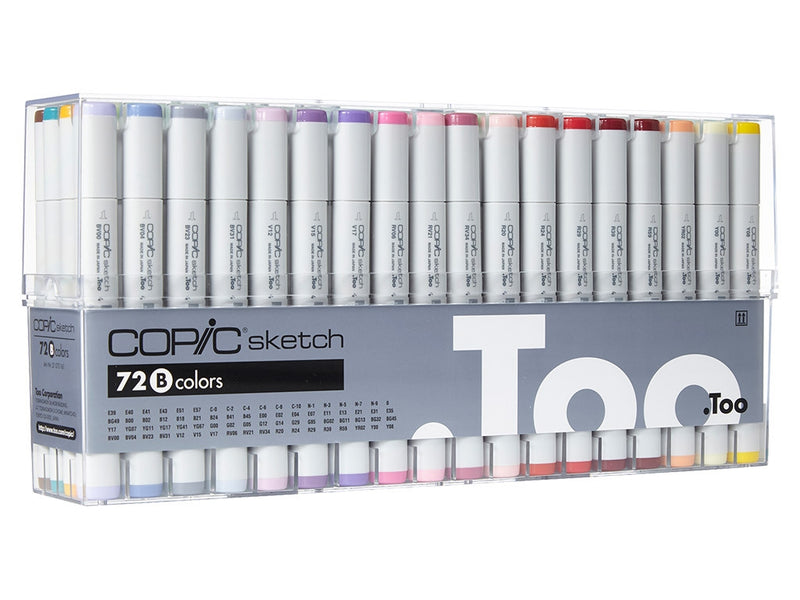 Copic Sketch Double-Tip Markers Set of 72