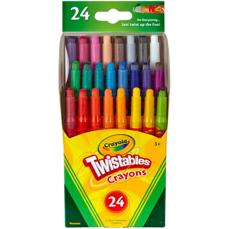 Crayola "Twistables" Crayon Set - Choose Your Size