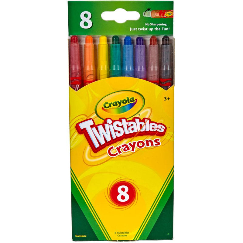 Crayola "Twistables" Crayon Set - Choose Your Size