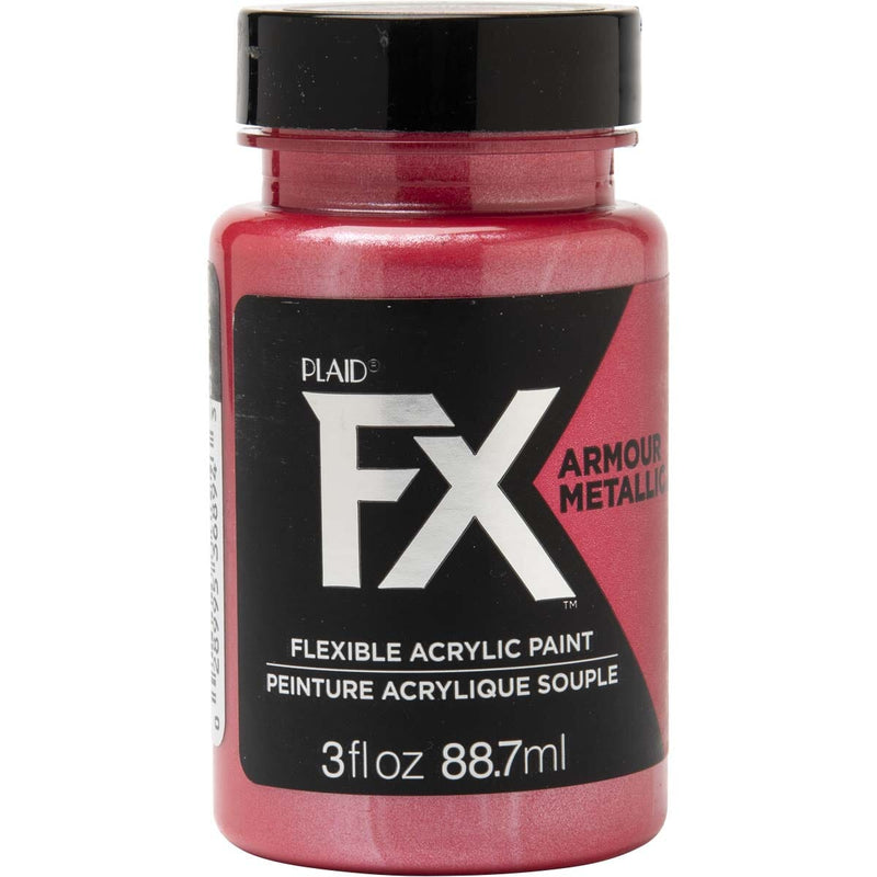 PlaidFX "Armour Metallic" 88ml (3oz) Flexible Cosplay Acrylic Paint