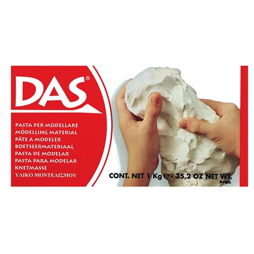 DAS Air Dry Modelling Clay - White