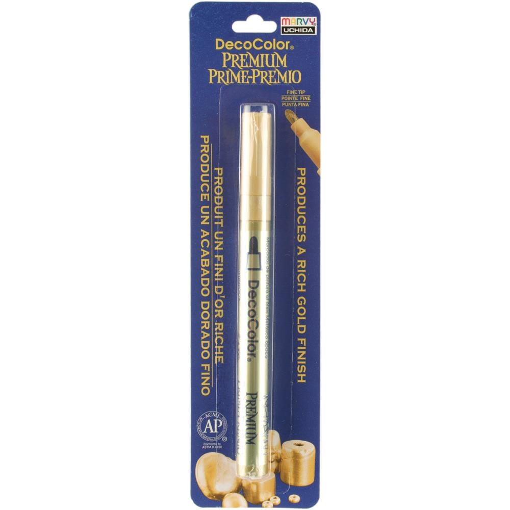 Uchida DecoColor Premium Metallic Paint Marker Pen - Fine Tip