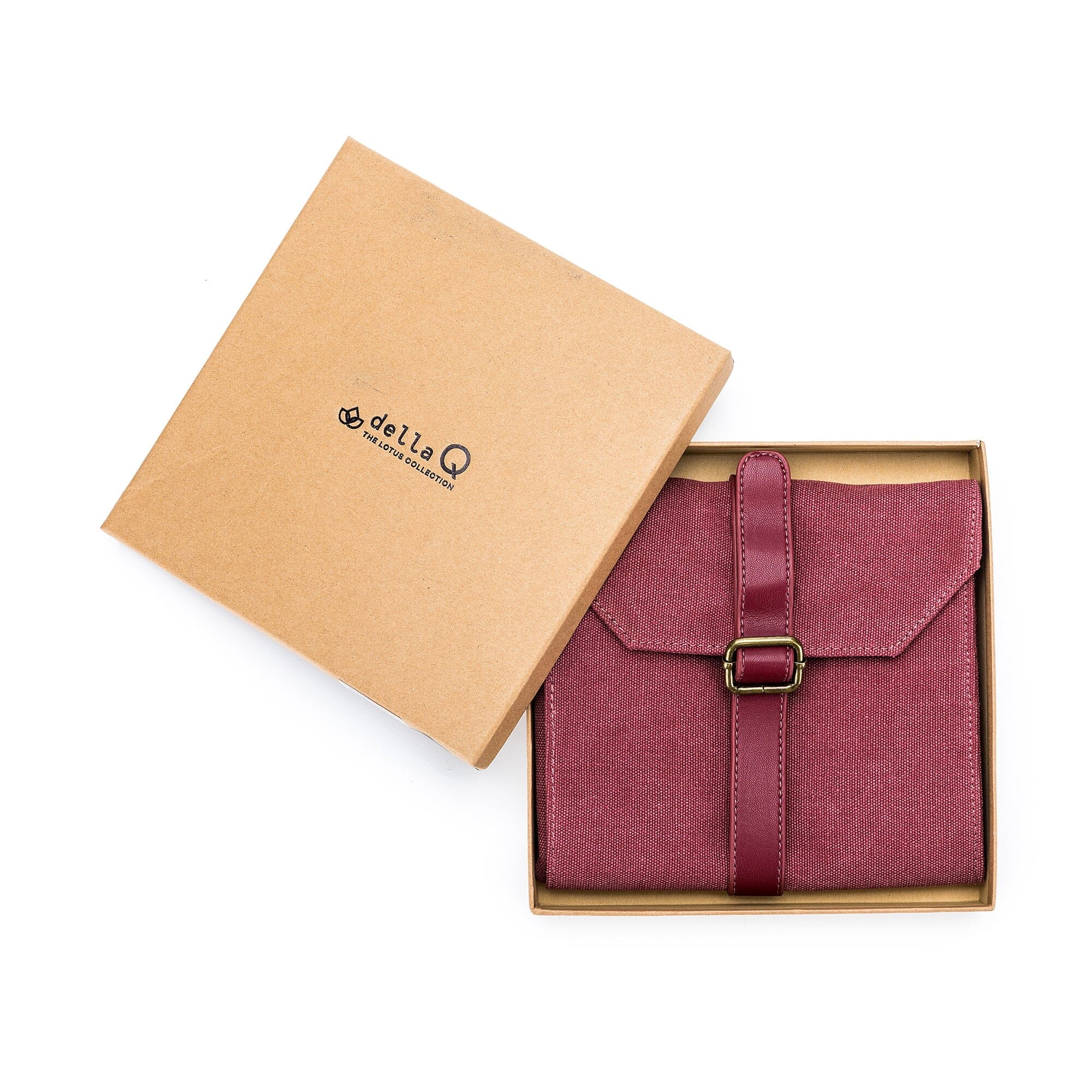 Della Q Maker's Canvas Knitting Needle Case