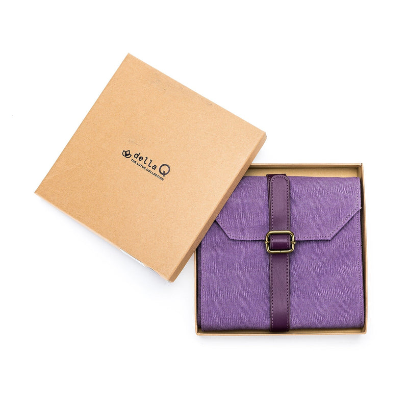 Della Q Maker's Canvas Knitting Needle Case