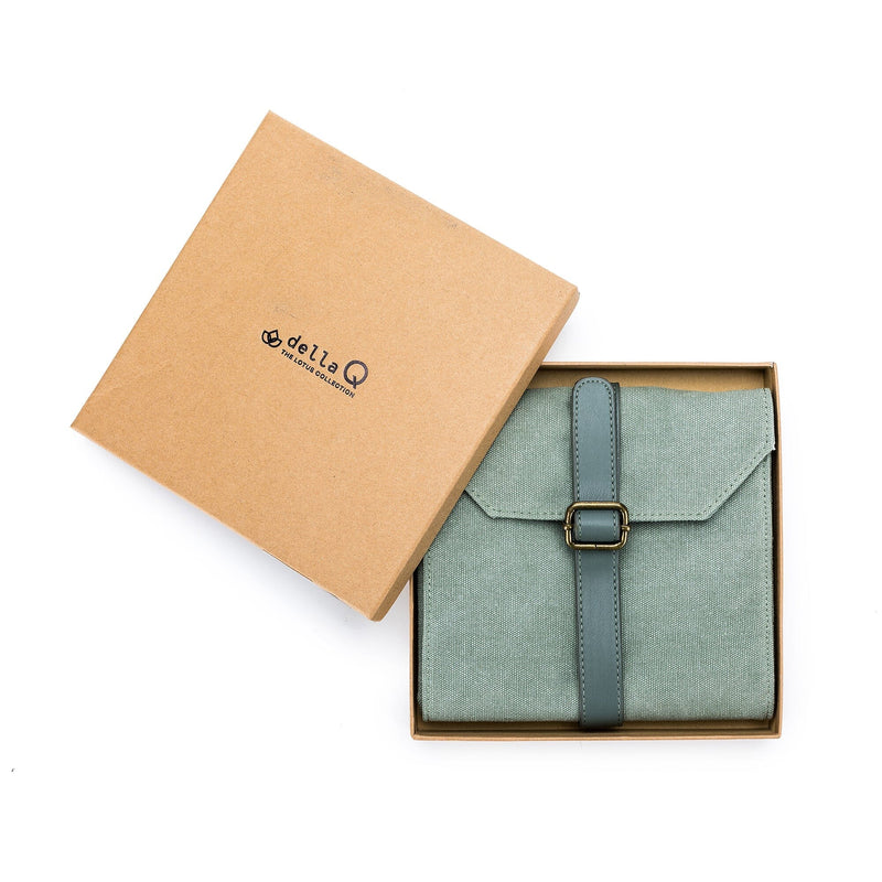 Della Q Maker's Canvas Knitting Needle Case
