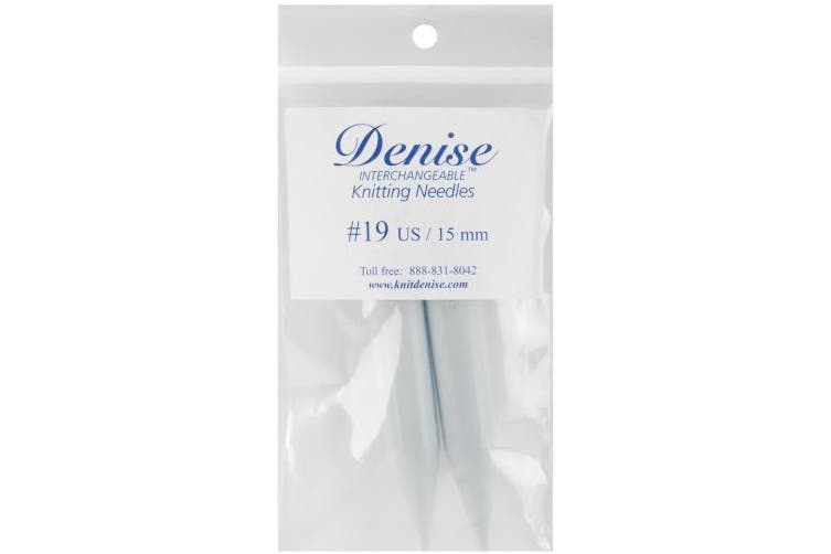 Denise Original Interchangeable Knitting Needle Tips - Grey