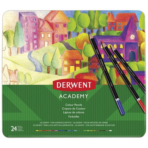 Derwent "Academy" Colour Pencil Set - Choose Your Size