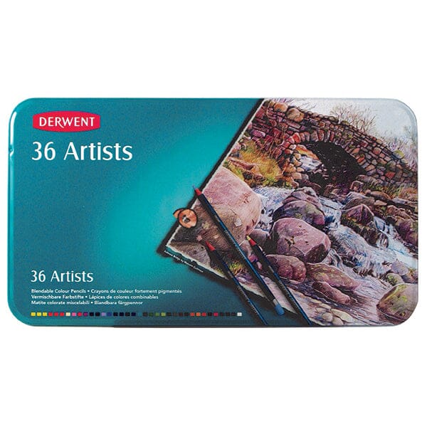 Derwent "Artists" Colour Pencil Set - Choose Your Size