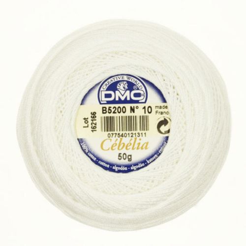 DMC 50g "Cebelia No. 10" Crochet Cotton Yarn
