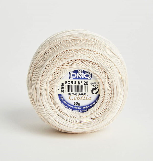 DMC 50g "Cebelia No. 20" Crochet Cotton Yarn