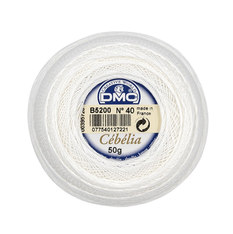 DMC 50g "Cebelia No. 40" Crochet Cotton Yarn