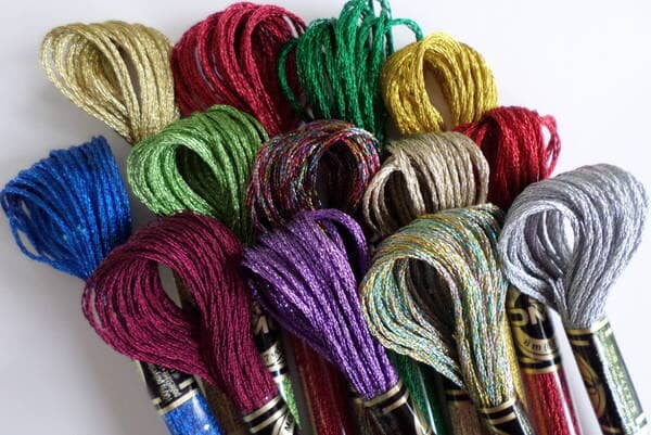 DMC Light Effects Metallic Embroidery Thread