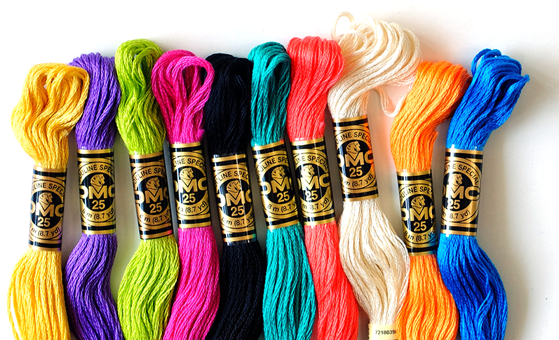 DMC Stranded Cotton Embroidery Thread (Shades #3750 - #3819)