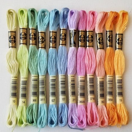 DMC Stranded Cotton Embroidery Thread (Shades #700 - #799)