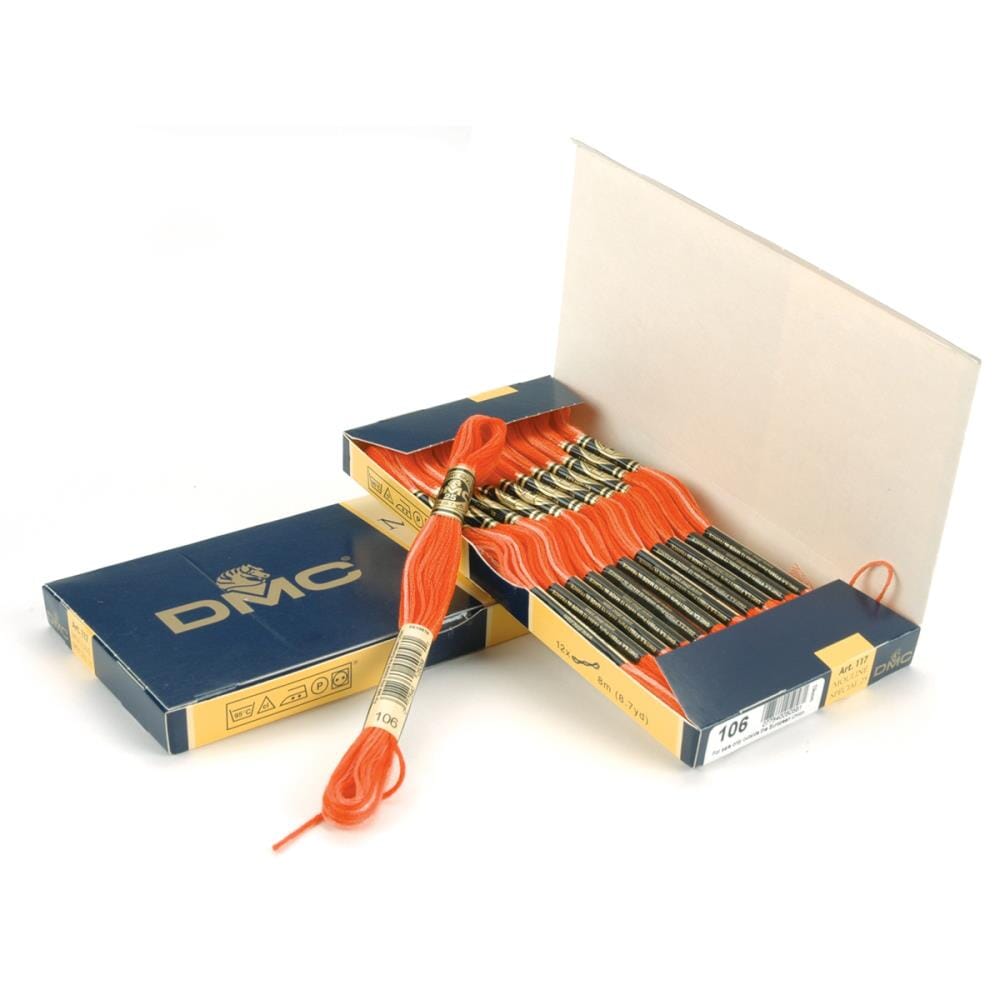 DMC Stranded Cotton Embroidery Thread (Variegated Shades - #048 - #125)