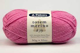 Patons 50g "Totem Merino" 8-Ply Wool Yarn