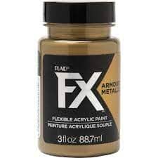 PlaidFX "Armour Metallic" 88ml (3oz) Flexible Cosplay Acrylic Paint