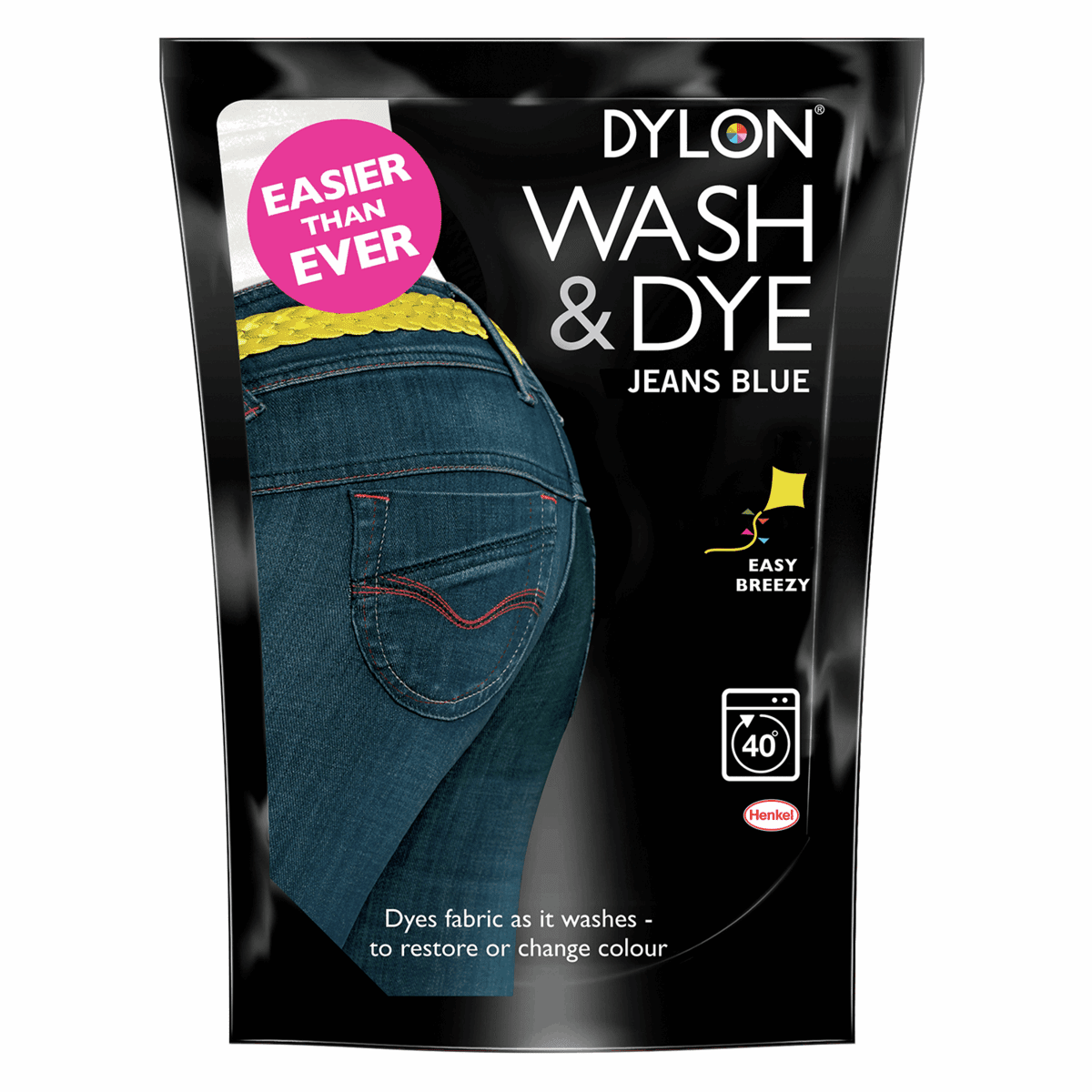 Dylon Wash & Dye Fabric Dye (400g) - Choose Colour