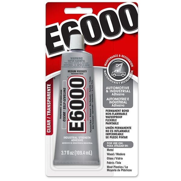 Eclectic E6000 Industrial Strength Adhesive Glue - Clear