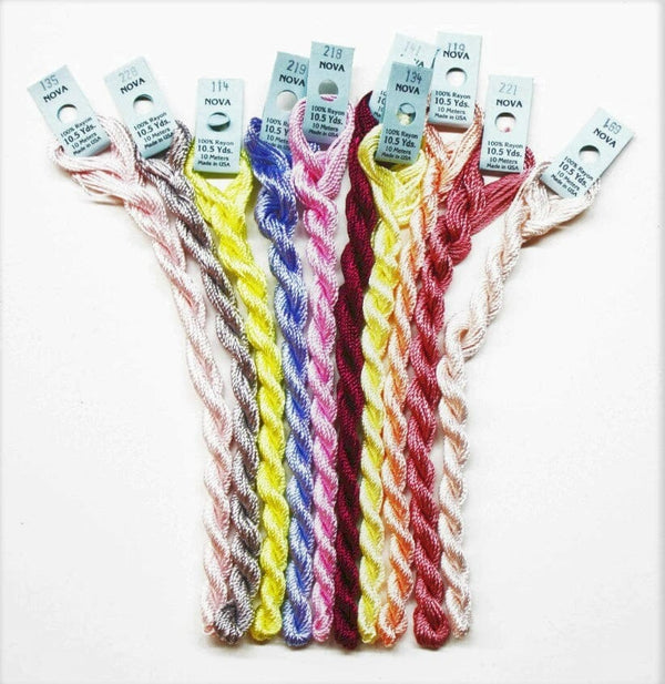 Edmar "Nova" 6-Ply Rayon Brazilian Embroidery Thread