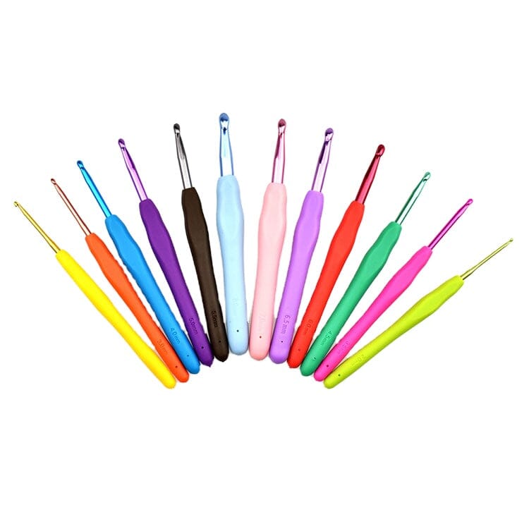 Everyday Ergonomic Soft Grip Crochet Hook - Choose Your Size (2.00mm - 8.00mm)