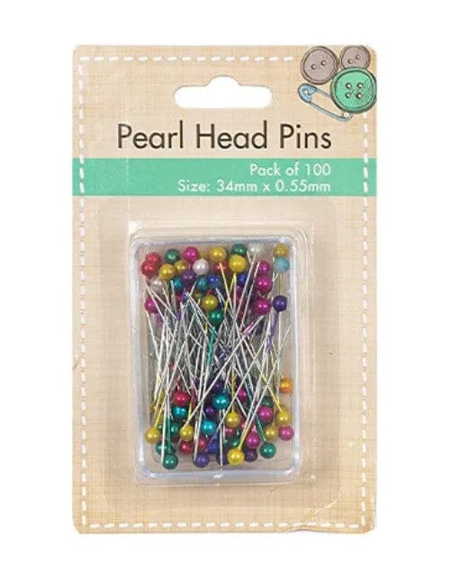 Everyday Malli Pearl Head Sewing Pins - 120 Pack