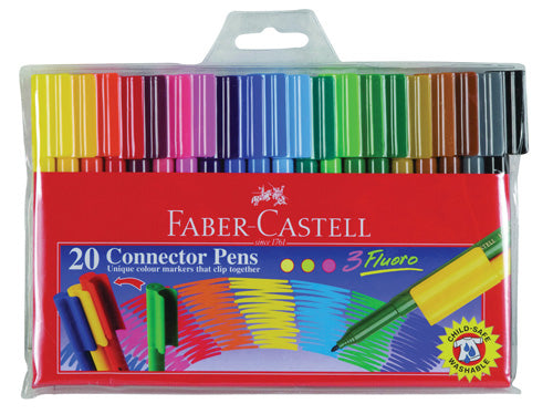 Faber-Castell  "Connectors" Marker Pens Set - Choose Your Size