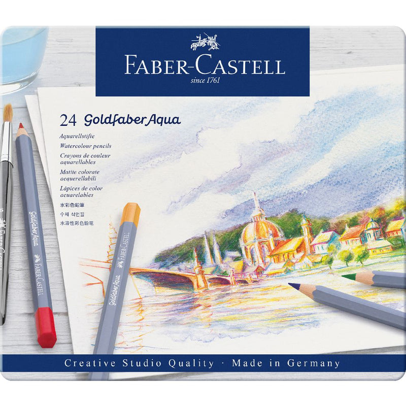 Faber-Castell "Goldfaber Aqua" Watercolour Pencil Set