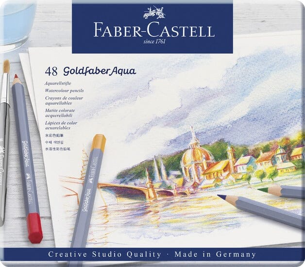 Faber-Castell "Goldfaber Aqua" Watercolour Pencil Set