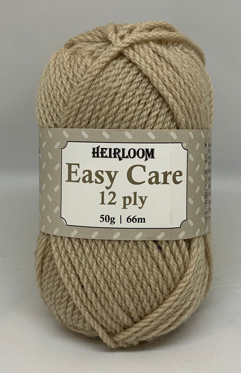Heirloom 50g "Easy Care" 12-Ply 100% Wool Yarn