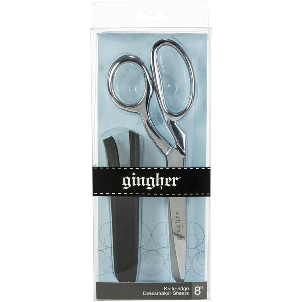 Gingher Knife Edge 8" Dressmaker Shears w Cover