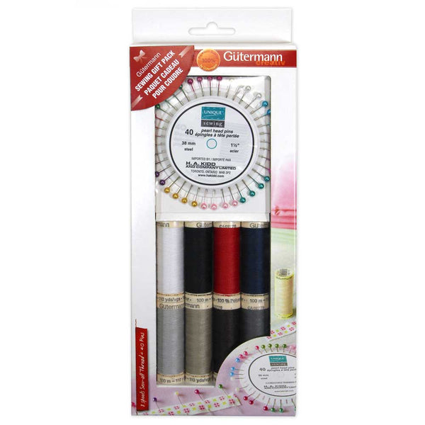 Gutermann Sew-All Polyester Sewing Thread - Gift Set of 8