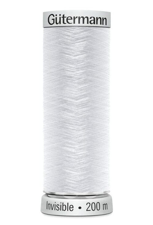 Gutermann Sulky Invisible Bobbin Machine Embroidery Thread - 200m Reel