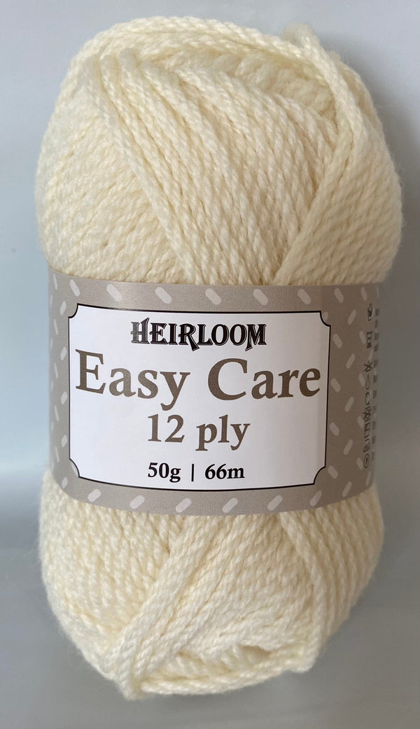 Heirloom 50g "Easy Care" 12-Ply 100% Wool Yarn