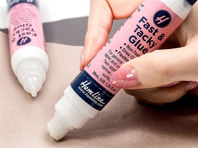 Hemline Fast & Tacky Craft Adhesive Glue 35ml (1.2oz)