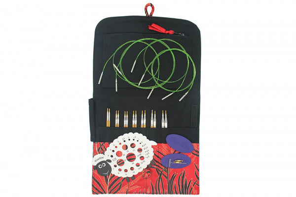 HiyaHiya 5" (13cm) Bamboo Interchangeable Knitting Needles - Large Set